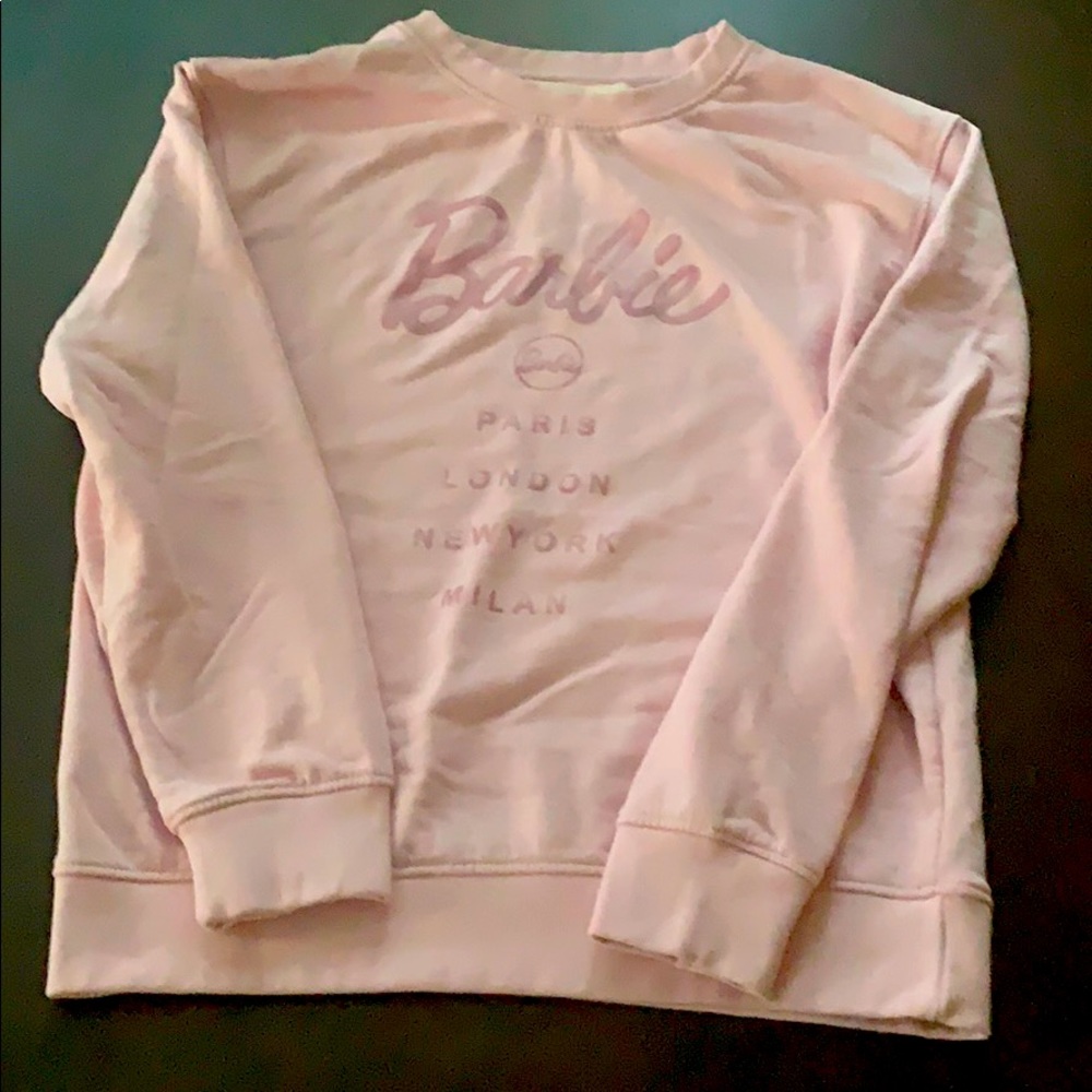 Barbie x Misguided Sweatshirt size 4
